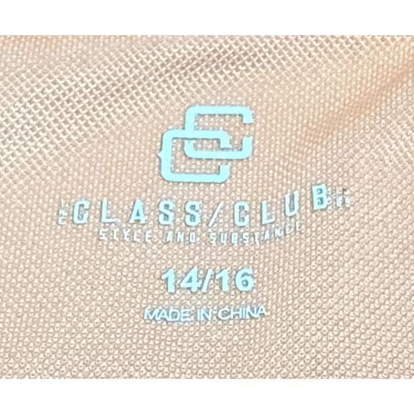 Class Club Moisture Wicking Peach Polo Youth 14-16 - Picture 3 of 7